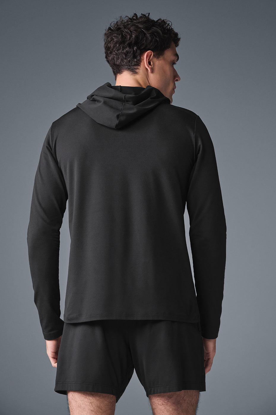 Conquer Reform Long Sleeve With Hood - Black