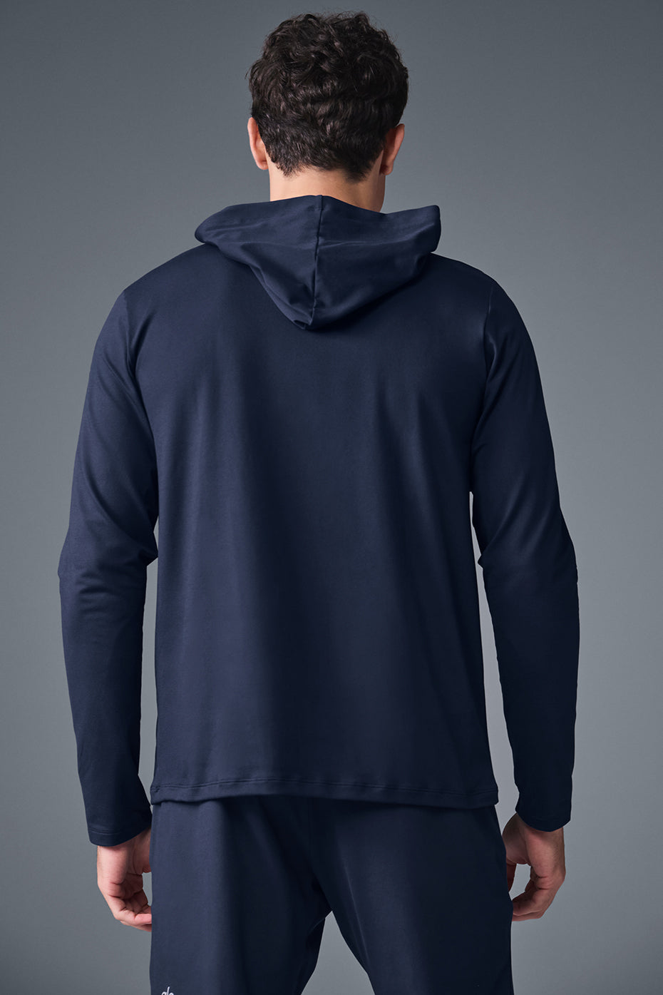 Conquer Reform Long Sleeve With Hood - Navy