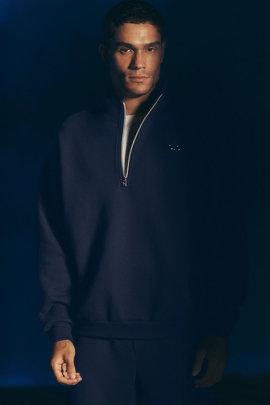 Accolade 1/4 Zip Pullover - Navy
