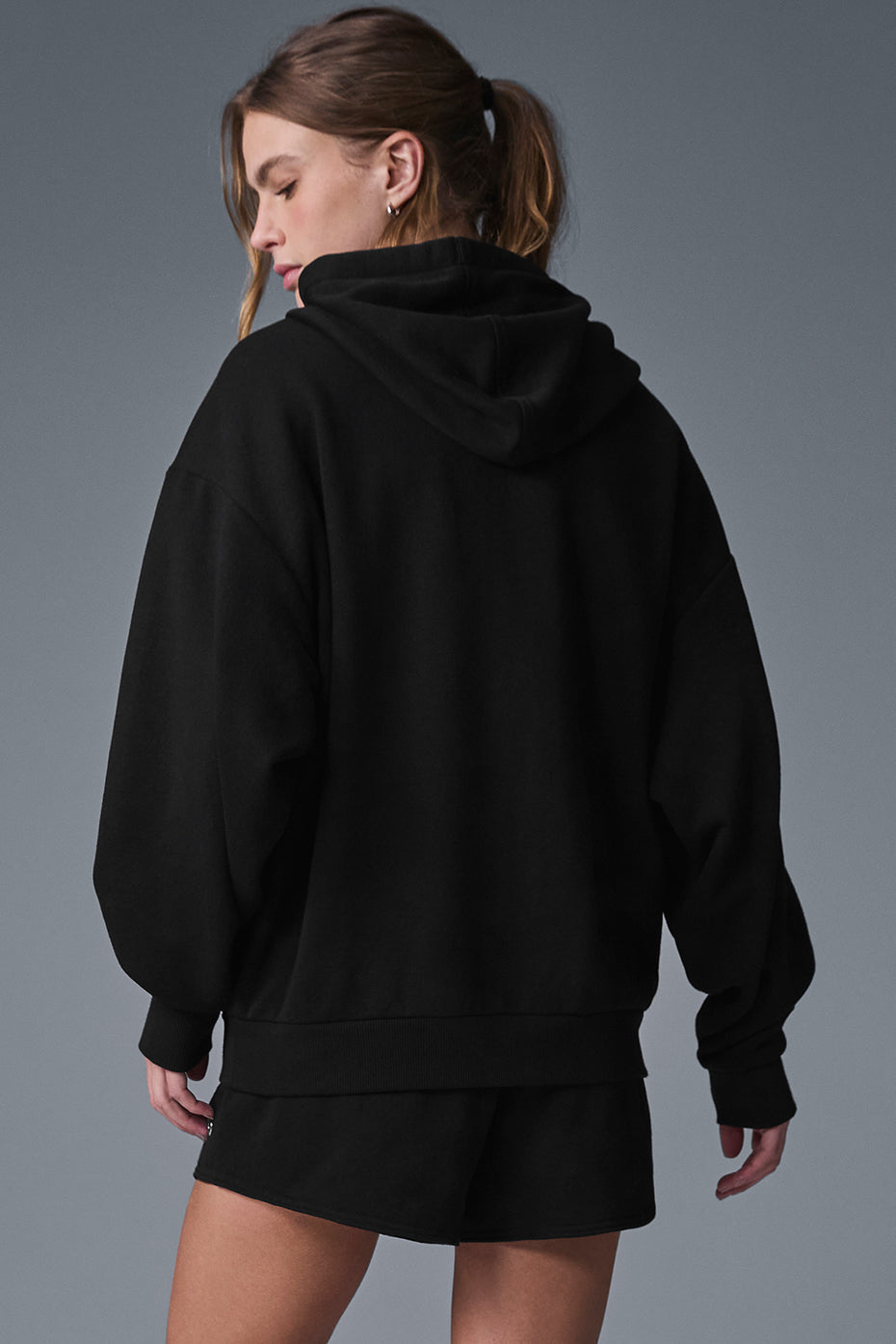 Accolade Full Zip Hoodie - Black