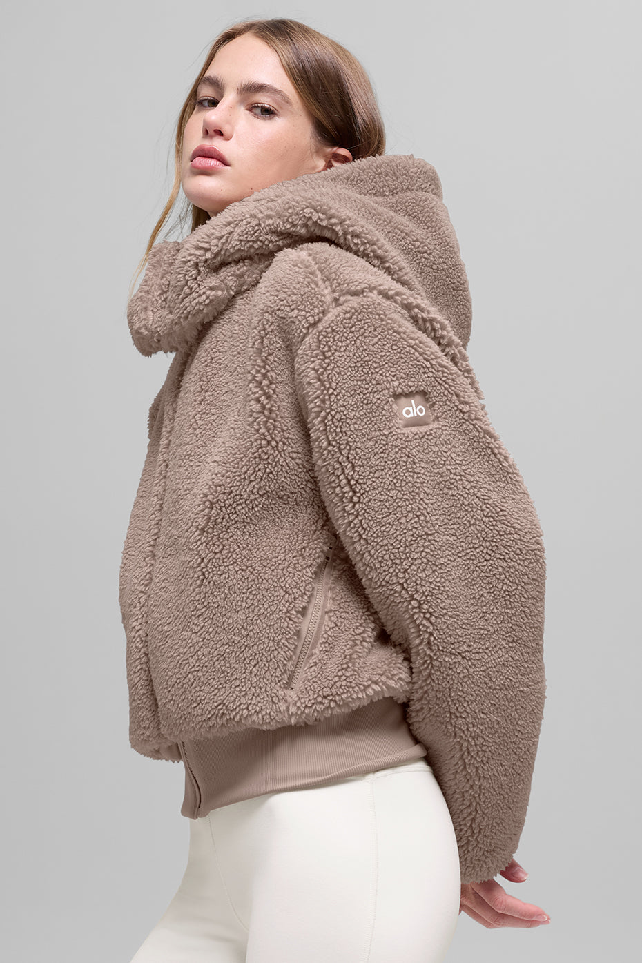 Foxy Sherpa Jacket - Chai Latte